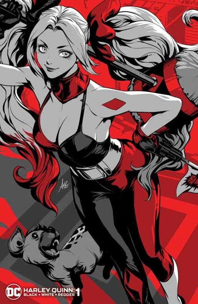 Harley Quinn Black White Redder #1 (Of 6) Cover B Stanley Artgerm Lau Variant | Game Master's Emporium (The New GME)