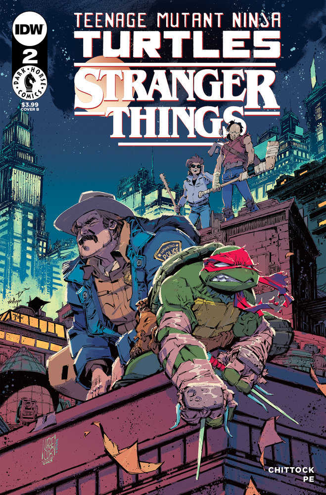 Teenage Mutant Ninja Turtles X Stranger Things #2 Variant B (Corona) | Game Master's Emporium (The New GME)