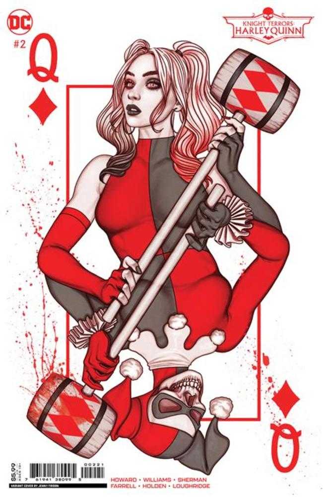 Knight Terrors Harley Quinn #2 (Of 2) Cover B Jenny Frison Card Stock Variant | Game Master's Emporium (The New GME)