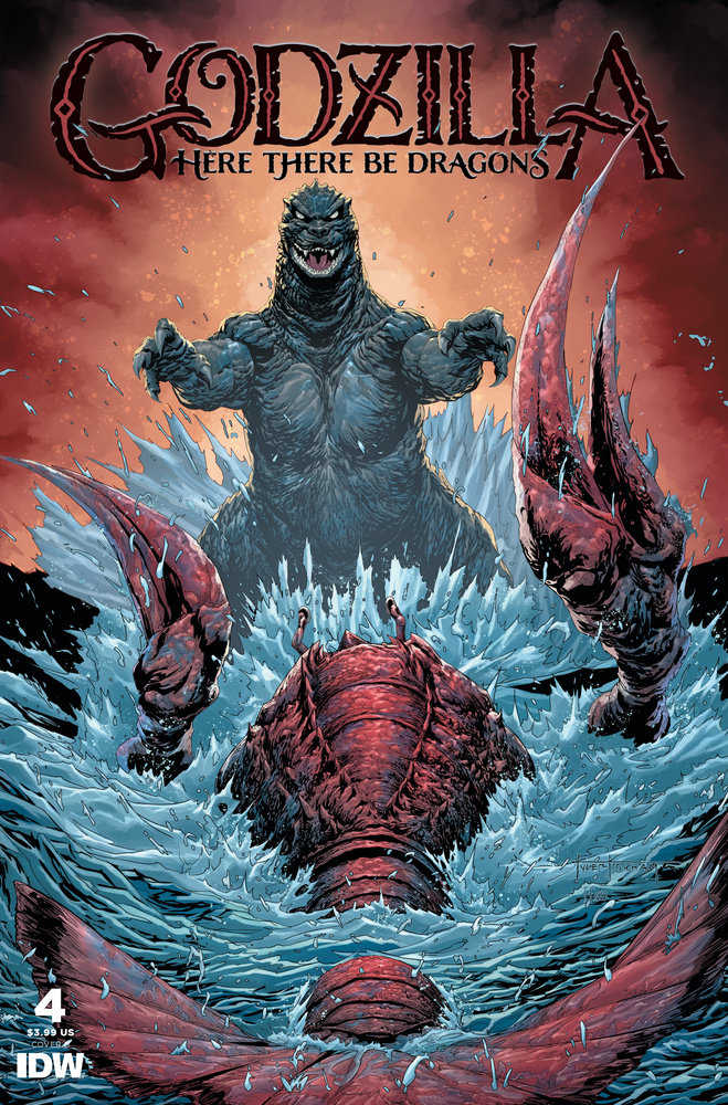 Godzilla: Here There Be Dragons #4 Variant B (Kirkham) | Game Master's Emporium (The New GME)