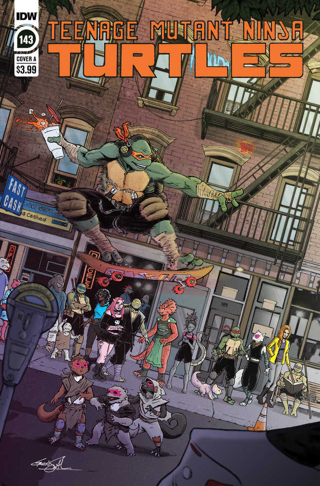 Teenage Mutant Ninja Turtles #143 Cover A (Smith) | Game Master's Emporium (The New GME)