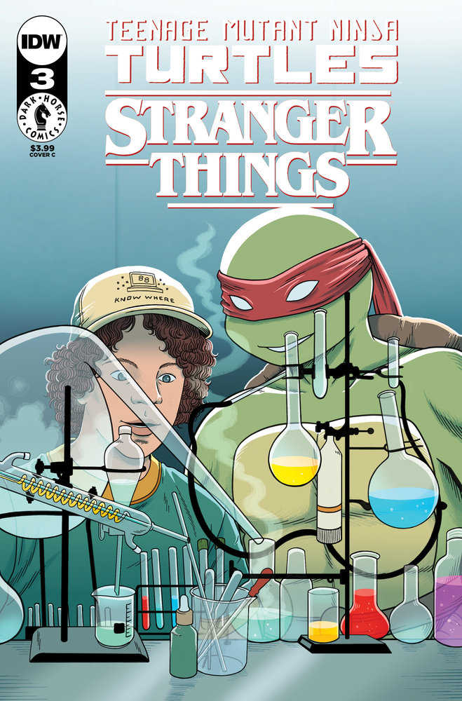 Teenage Mutant Ninja Turtles X Stranger Things #3 Variant C (Woodall) | Game Master's Emporium (The New GME)