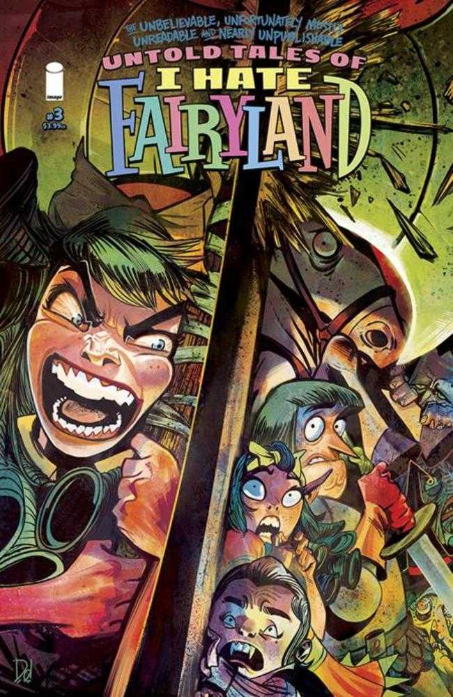 Unbelievable Unfortunately Mostly Unreadable And Nearly Unpublishable Untold Tales Of I Hate Fairyland #3 (Of 5) Mike Del Mundo | Game Master's Emporium (The New GME)