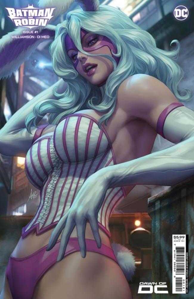 Batman And Robin #1 Cover B Stanley Artgerm Lau Card Stock Variant | Game Master's Emporium (The New GME)