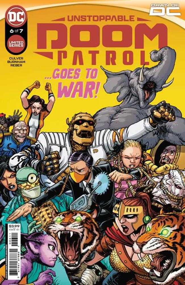 Unstoppable Doom Patrol #6 (Of 7) Cover A Chris Burnham | Game Master's Emporium (The New GME)