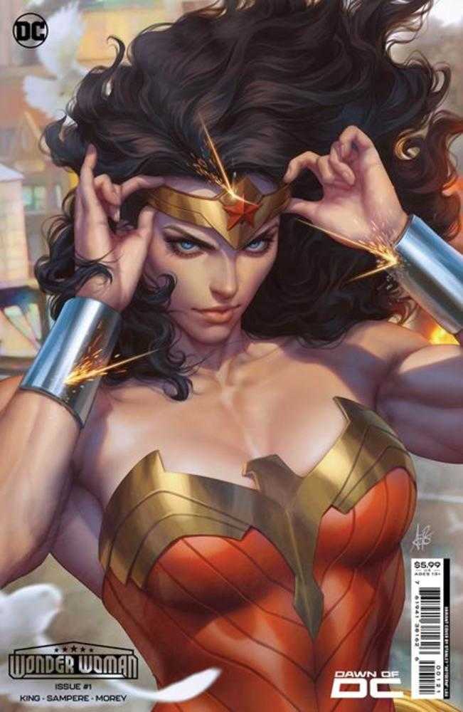 Wonder Woman #1 Cover B Stanley Artgerm Lau Card Stock Variant | Game Master's Emporium (The New GME)