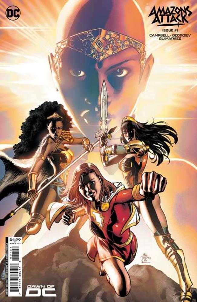 Amazons Attack #1 Cover B Mike Deodato Jr Card Stock Variant | Game Master's Emporium (The New GME)