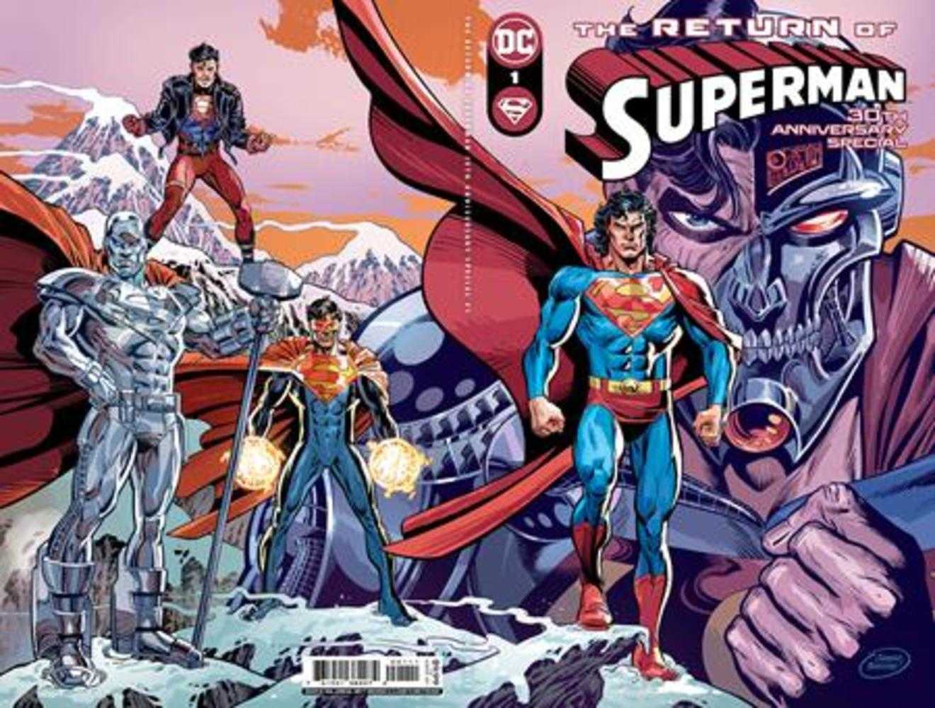 Return Of Superman 30th Anniversary Special #1 (One Shot) Cover A Dan Jurgens Wraparound | Game Master's Emporium (The New GME)