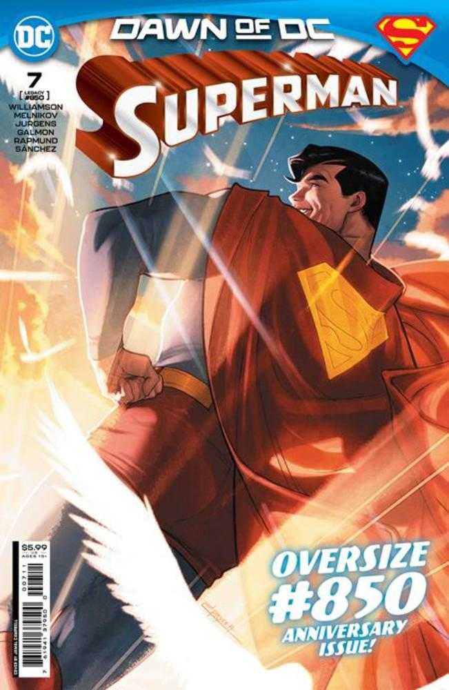 Superman #7 Cover A Jamal Campbell (#850) | Game Master's Emporium (The New GME)