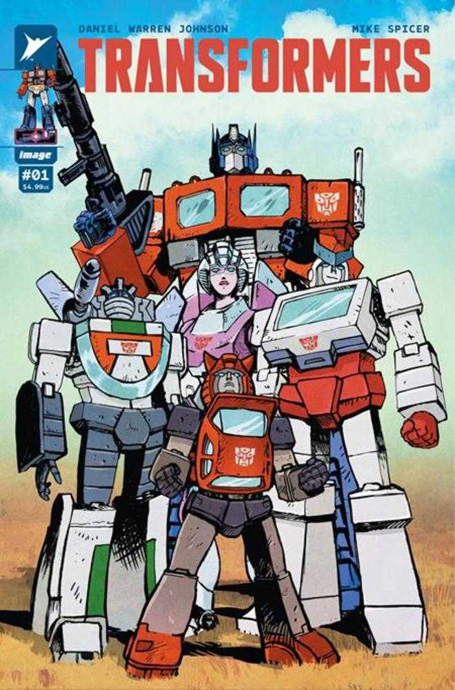Transformers #1 Cover B Daniel Warren Johnson And Mike Spicer Variant | Game Master's Emporium (The New GME)