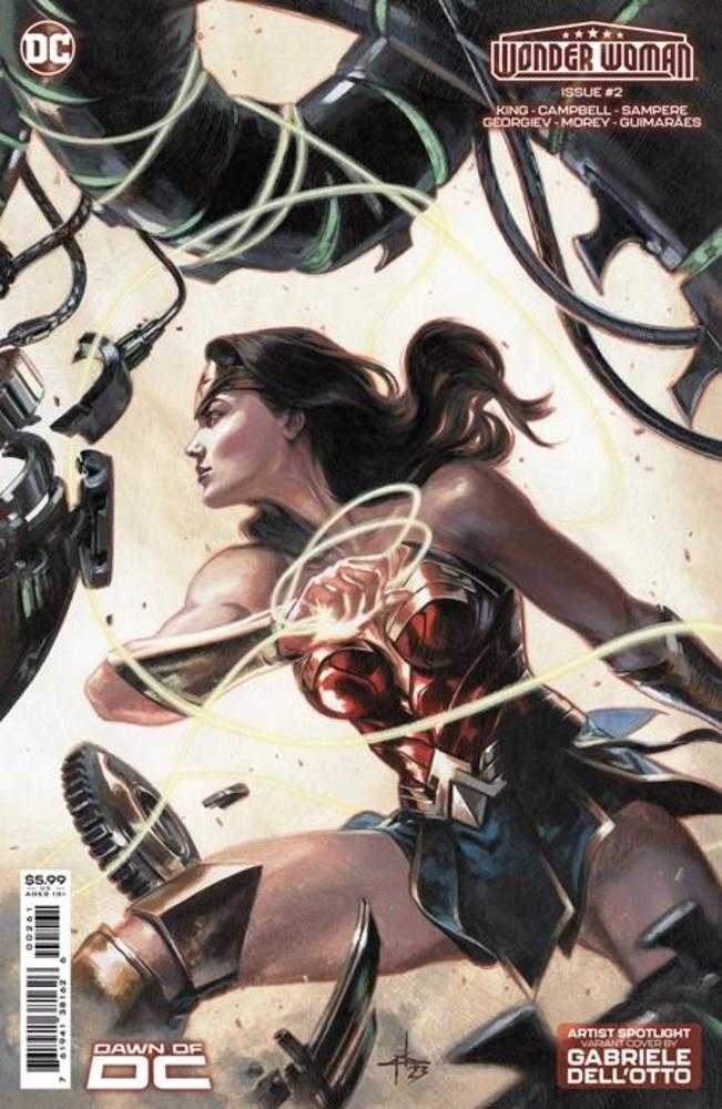 Wonder Woman #2 Cover D Gabriele Dell Otto Artist Spotlight Card Stock Variant | Game Master's Emporium (The New GME)