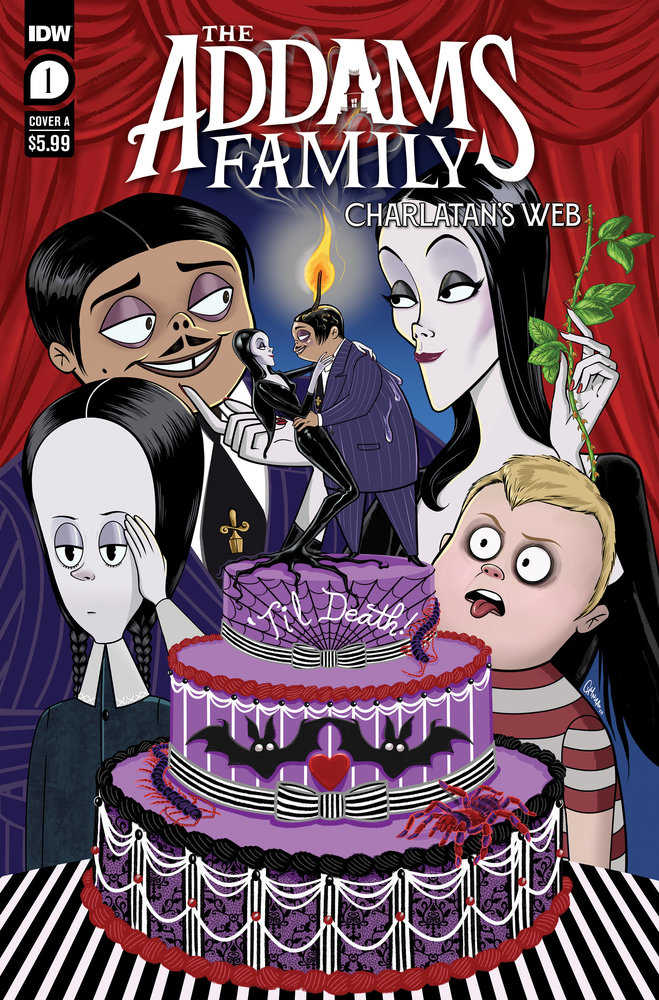 The Addams Family: Charlatan'S Web #1 Cover A (Clugston Flores) | Game Master's Emporium (The New GME)