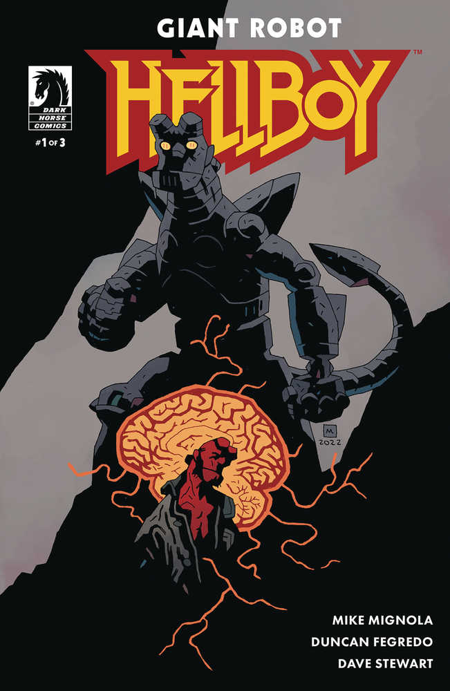 Giant Robot Hellboy #1 Cover B Mignola | Game Master's Emporium (The New GME)