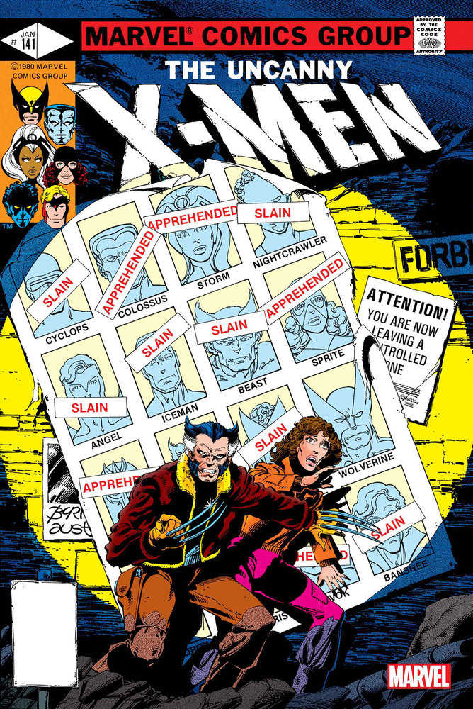 X-Men 141 Facsimile Edition Poster | Game Master's Emporium (The New GME)