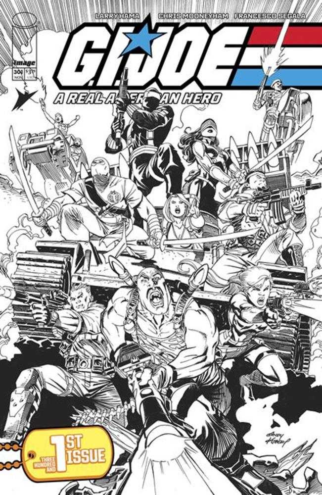 G.I. Joe A Real American Hero #301 Cover B Kubert | Game Master's Emporium (The New GME)
