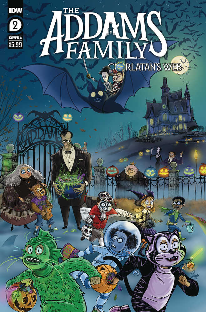 Addams Family Charlatans Web #2 Cover A Flores | Game Master's Emporium (The New GME)