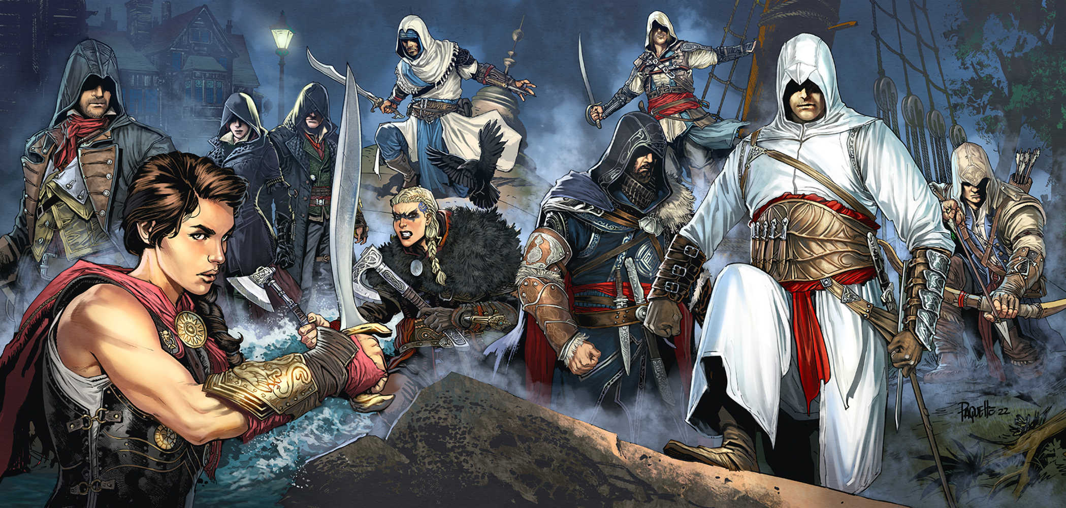 Assassins Creed Visionaries #1 (Of 4) Cover J Gatefold Variant (Mr | Game Master's Emporium (The New GME)