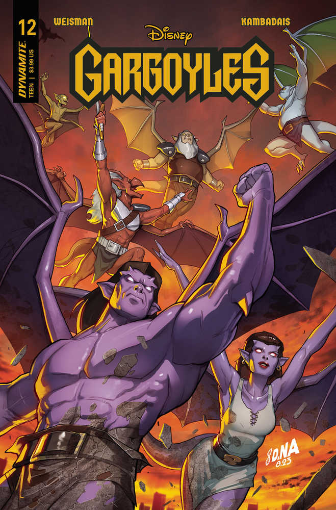 Gargoyles #12 Cover A Nakayama | Game Master's Emporium (The New GME)