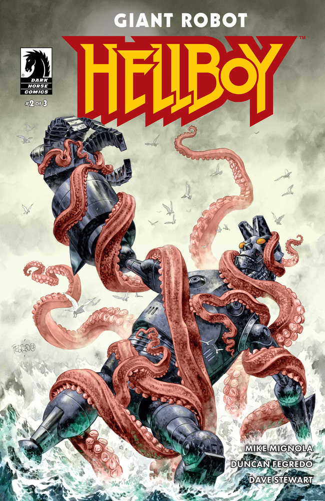 Giant Robot Hellboy #2 (Cover A) (Duncan Fegredo) | Game Master's Emporium (The New GME)