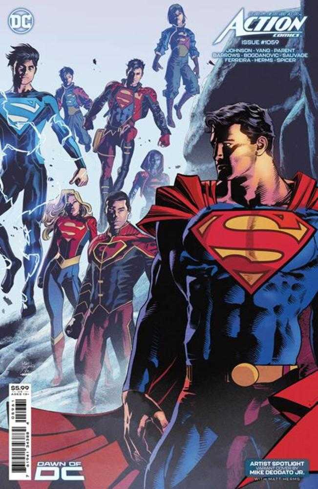 Action Comics #1059 Cover D Mike Deodato Jr Artist Spotlight Card Stock Variant | Game Master's Emporium (The New GME)