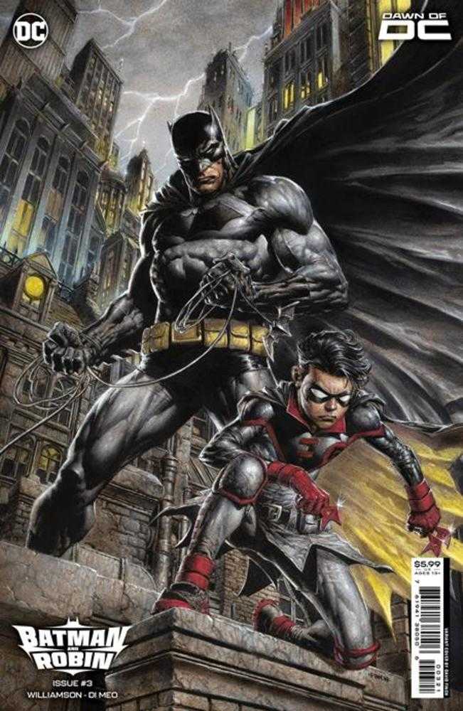Batman And Robin #3 Cover B David Finch Card Stock Variant | Game Master's Emporium (The New GME)