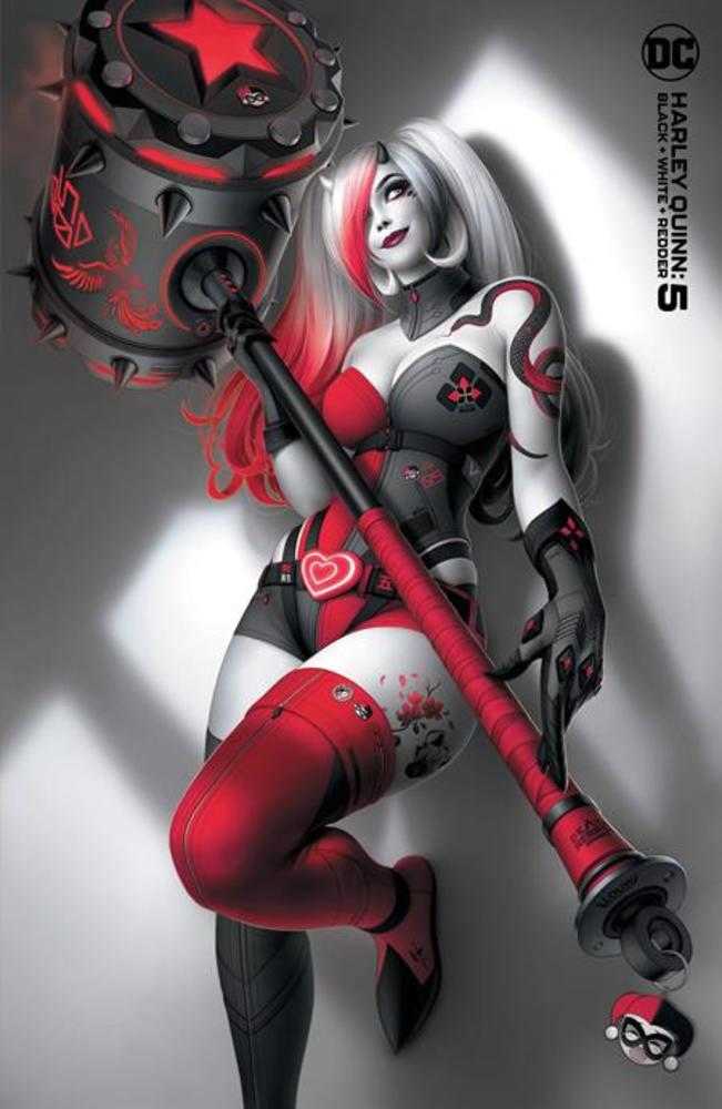 Harley Quinn Black White Redder #5 (Of 6) Cover B Warren Louw Variant | Game Master's Emporium (The New GME)