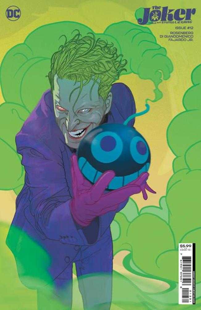 Joker The Man Who Stopped Laughing #12 Cover C Christian Ward Variant | Game Master's Emporium (The New GME)