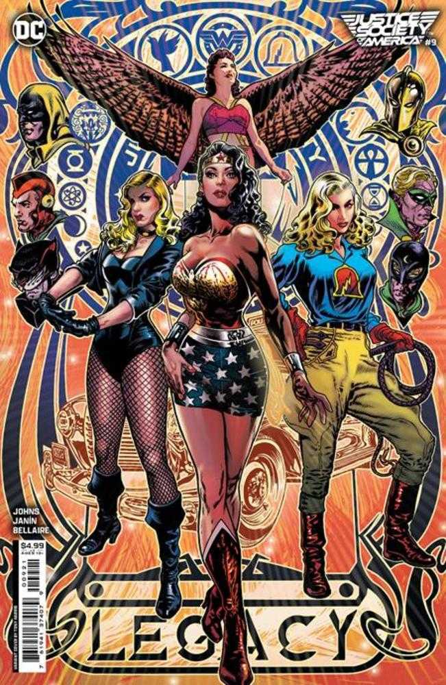 Justice Society Of America #9 (Of 12) Cover B Tony Harris Card Stock Variant | Game Master's Emporium (The New GME)