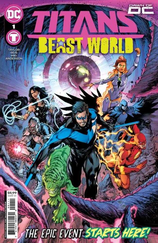 Titans Beast World #1 (Of 6) Cover A Ivan Reis & Danny Miki | Game Master's Emporium (The New GME)