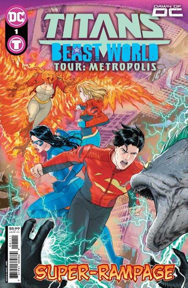 Titans Beast World Tour Metropolis #1 (One Shot) Cover A Mikel Janin | Game Master's Emporium (The New GME)