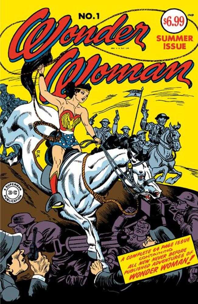 Wonder Woman #1 (1942) Facsimile Edition Cover A Harry G Peter | Game Master's Emporium (The New GME)