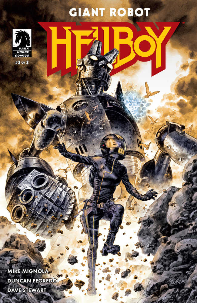 Giant Robot Hellboy #3 (Cover A) (Duncan Fegredo) | Game Master's Emporium (The New GME)