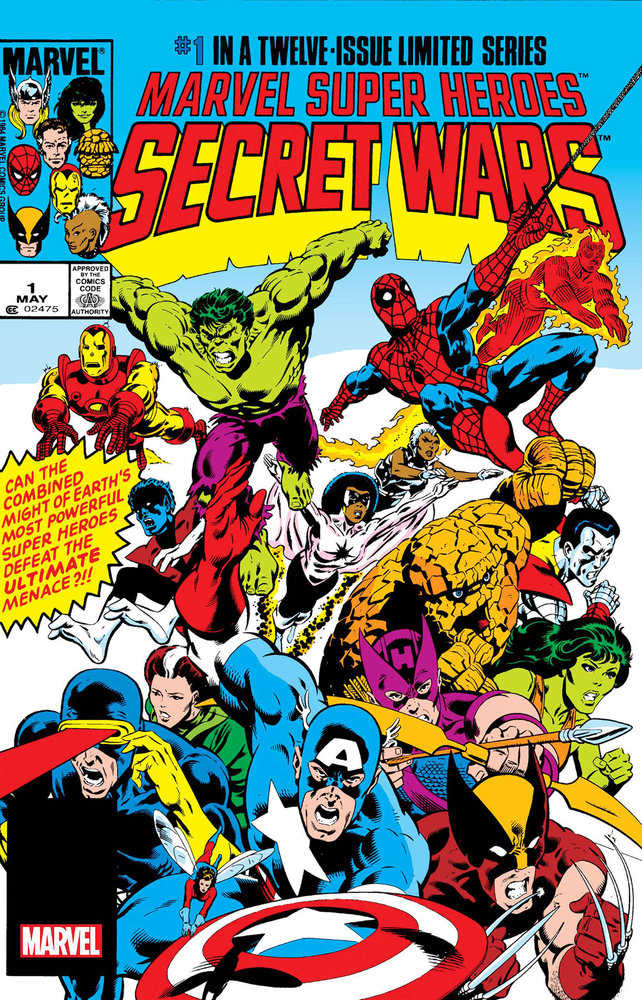 Marvel Super Heroes Secret Wars 1 Facsimile Edition Foil Variant | Game Master's Emporium (The New GME)