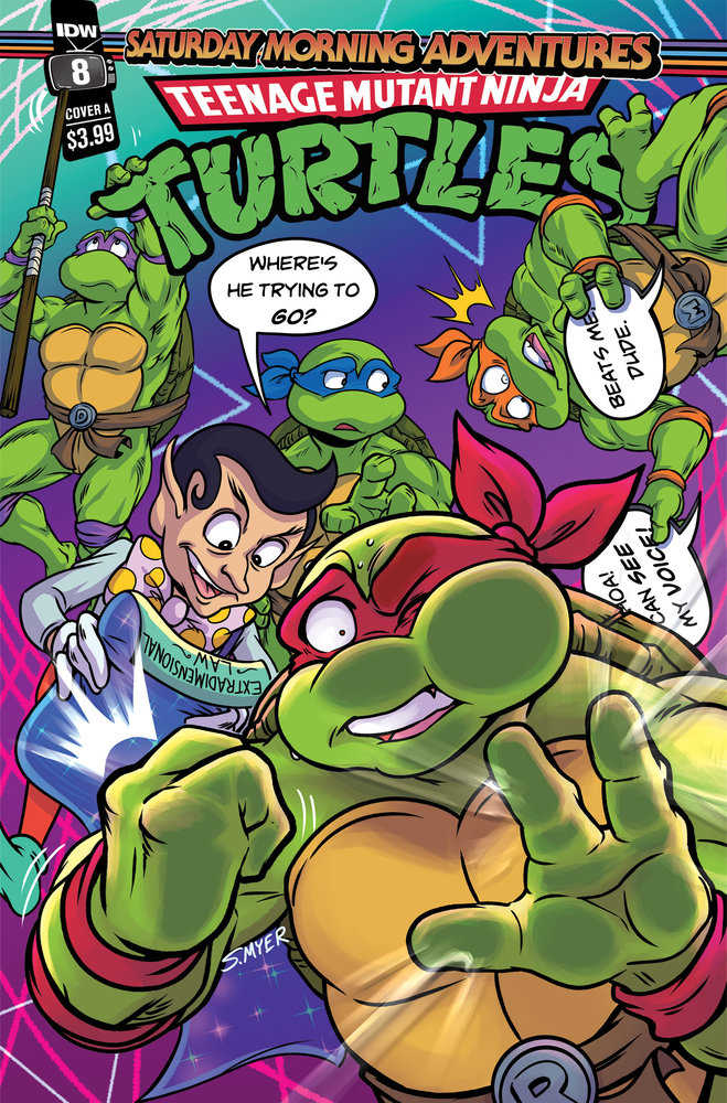 Teenage Mutant Ninja Turtles: Saturday Morning Adventures #8 Cover A (Myer) | Game Master's Emporium (The New GME)
