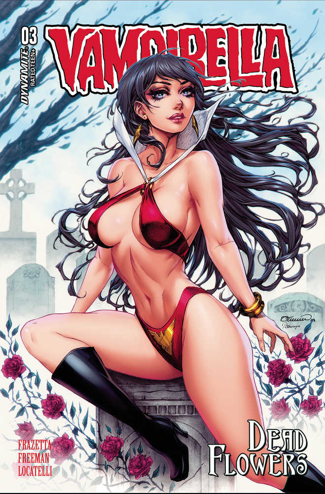 Vampirella Dead Flowers #3 Cover B Turner | Game Master's Emporium (The New GME)