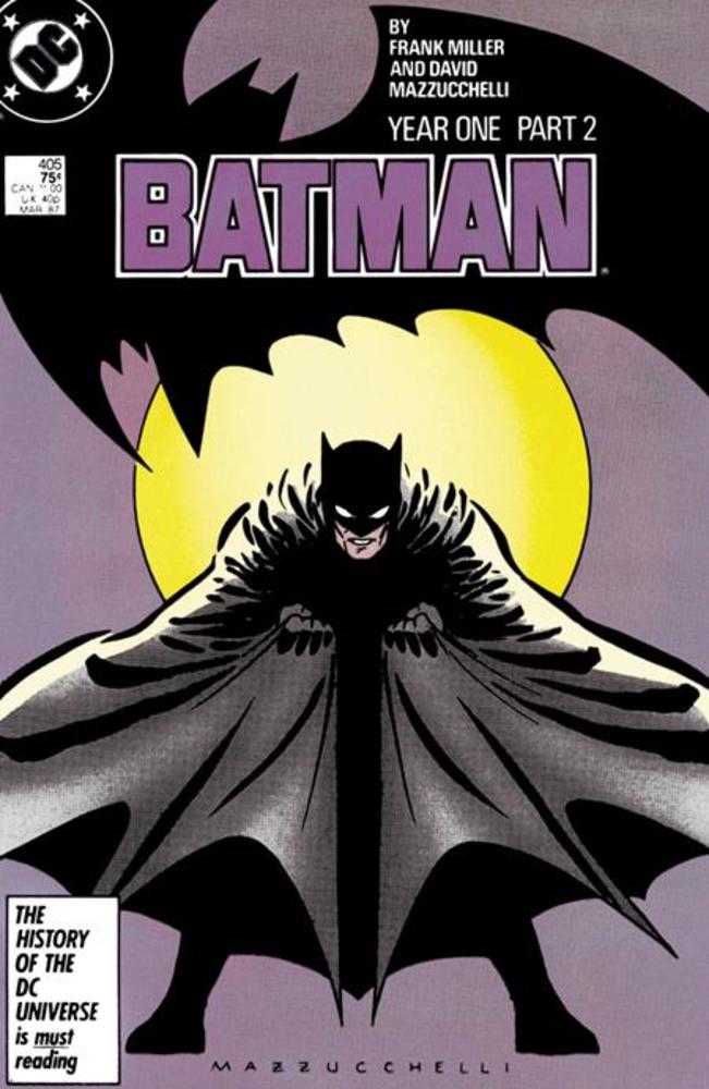 Batman #405 Facsimile Edition Cover A David Mazzucchelli | Game Master's Emporium (The New GME)