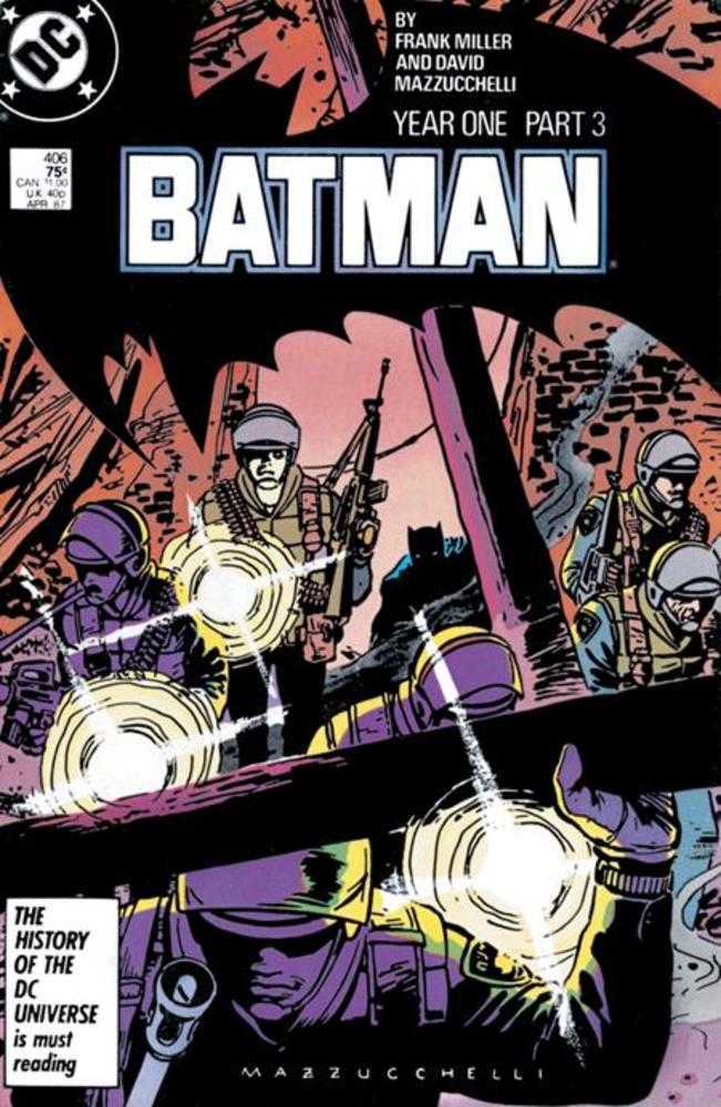 Batman #406 Facsimile Edition Cover A David Mazzucchelli | Game Master's Emporium (The New GME)