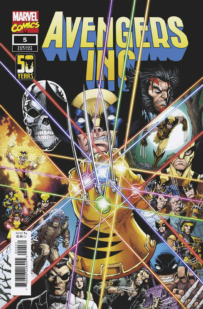 Avengers Inc. 5 Todd Nauck Wolverine Wolverine Wolverine Variant | Game Master's Emporium (The New GME)