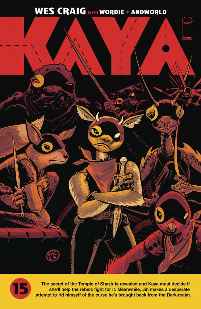 Kaya #15  Cover A Wes Craig | Game Master's Emporium (The New GME)
