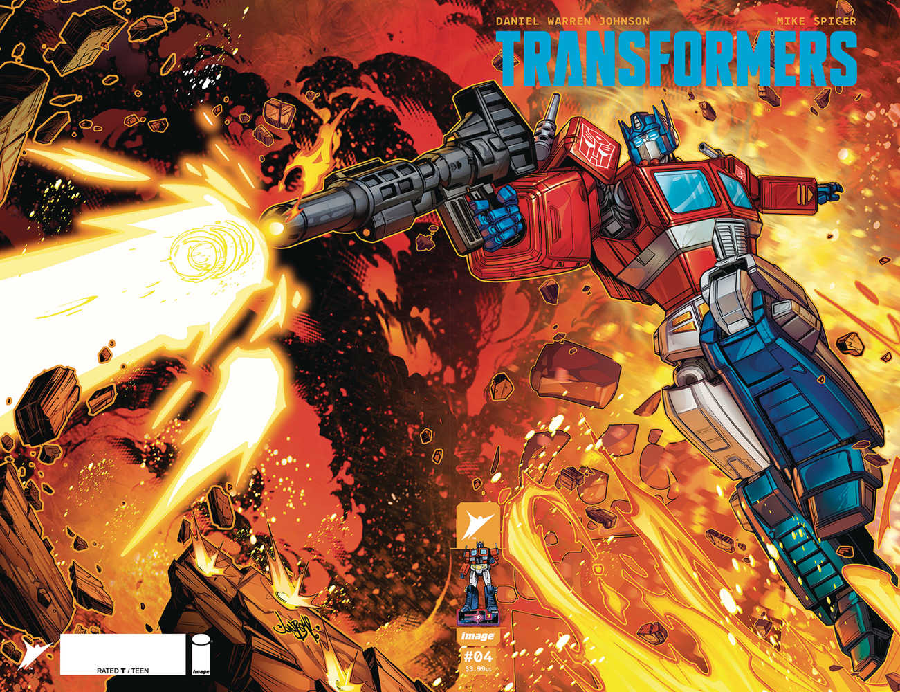 Transformers #4  Cover B Jonboy Meyers Wraparound Variant | Game Master's Emporium (The New GME)