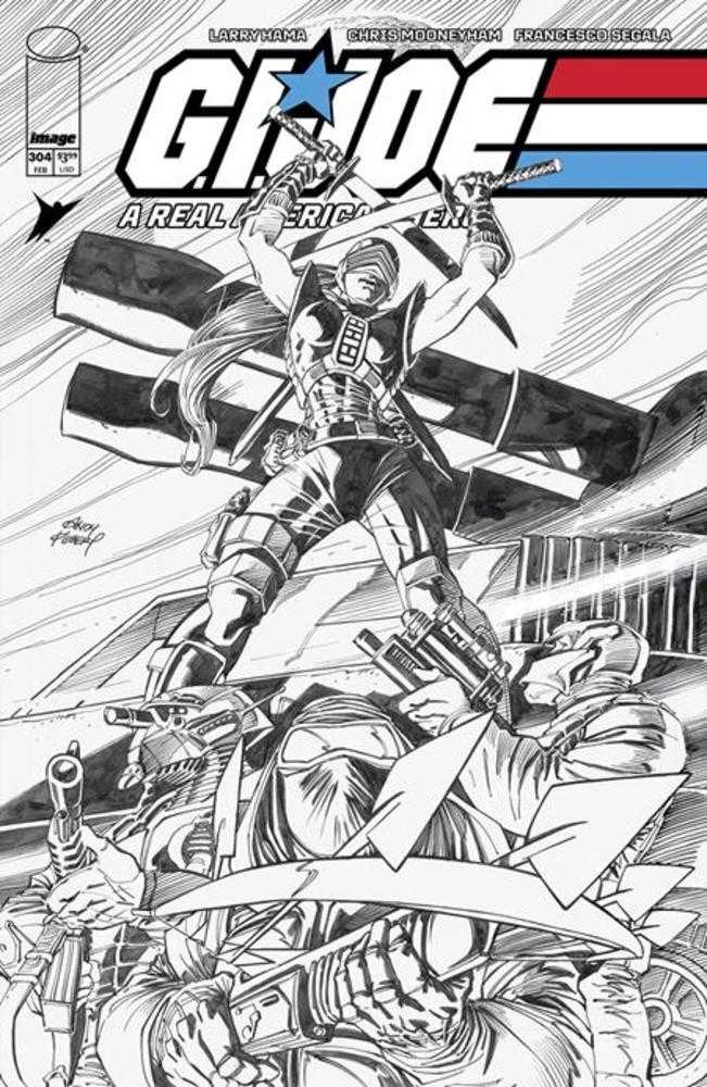 G.I. Joe A Real American Hero #304 Cover B Kubert Variant | Game Master's Emporium (The New GME)