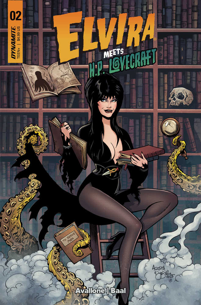 Elvira Meets Hp Lovecraft #2 Cover A Acosta | Game Master's Emporium (The New GME)