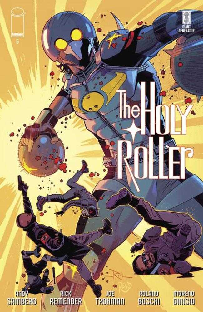 Holy Roller #5 (Of 9) Cover A Roland Boschi & Moreno Dinisio | Game Master's Emporium (The New GME)