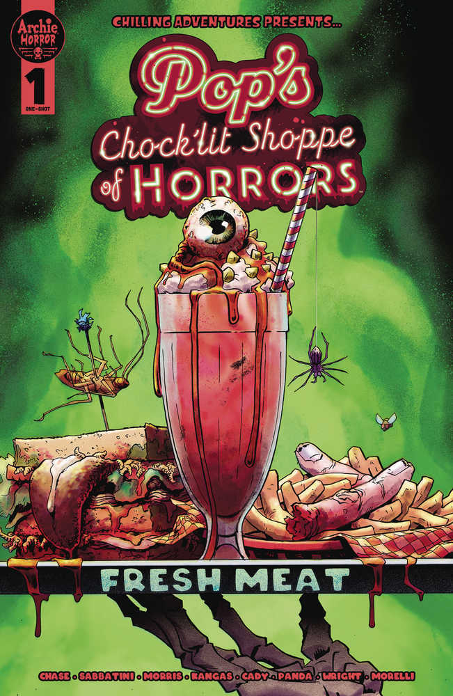 Pops Chocklit Shoppe Of Horrors Fresh Meat Cover A Gorham | Game Master's Emporium (The New GME)