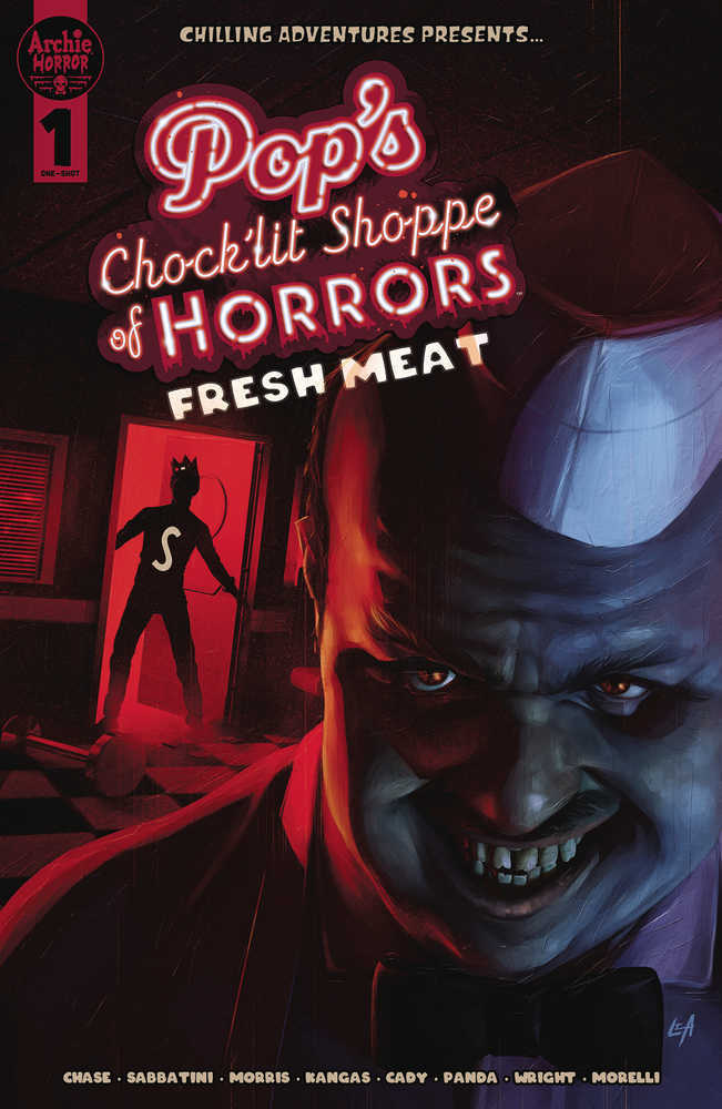 Pops Chocklit Shoppe Of Horrors Fresh Meat Cover B Aaron Lea | Game Master's Emporium (The New GME)