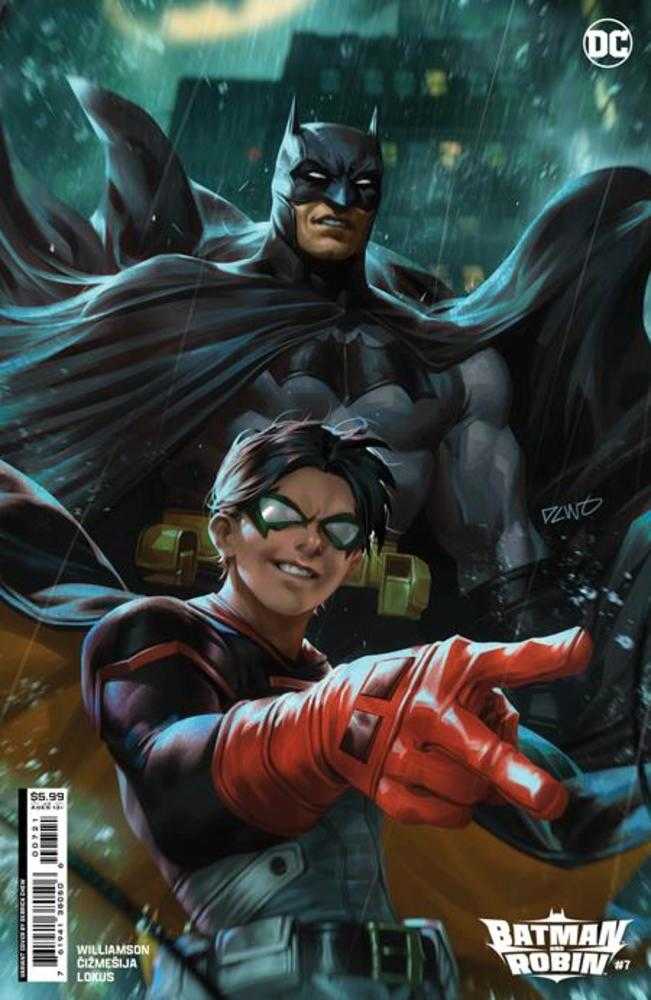 Batman And Robin #7 Cover B Derrick Chew Card Stock Variant | Game Master's Emporium (The New GME)