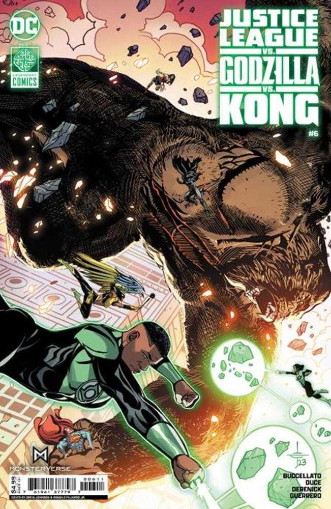 Justice League vs Godzilla vs Kong #6 (Of 7) Cover A Drew Edward Johnson | Game Master's Emporium (The New GME)