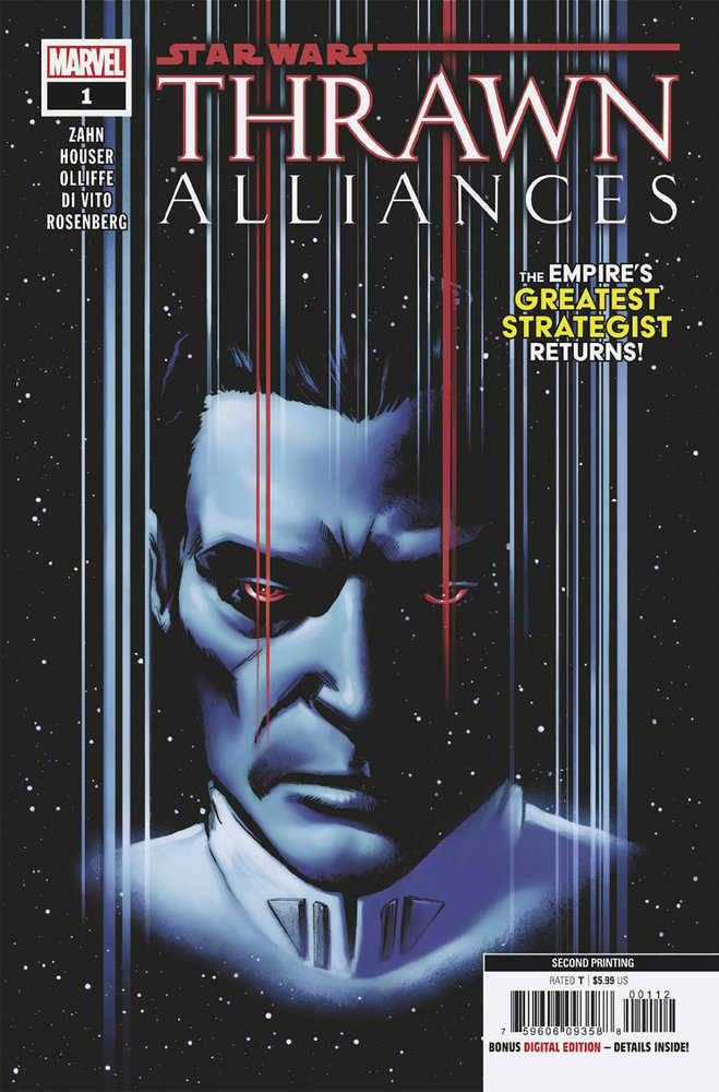 Star Wars: Thrawn Alliances #1 Lee Garbett 2nd Print Variant | Game Master's Emporium (The New GME)