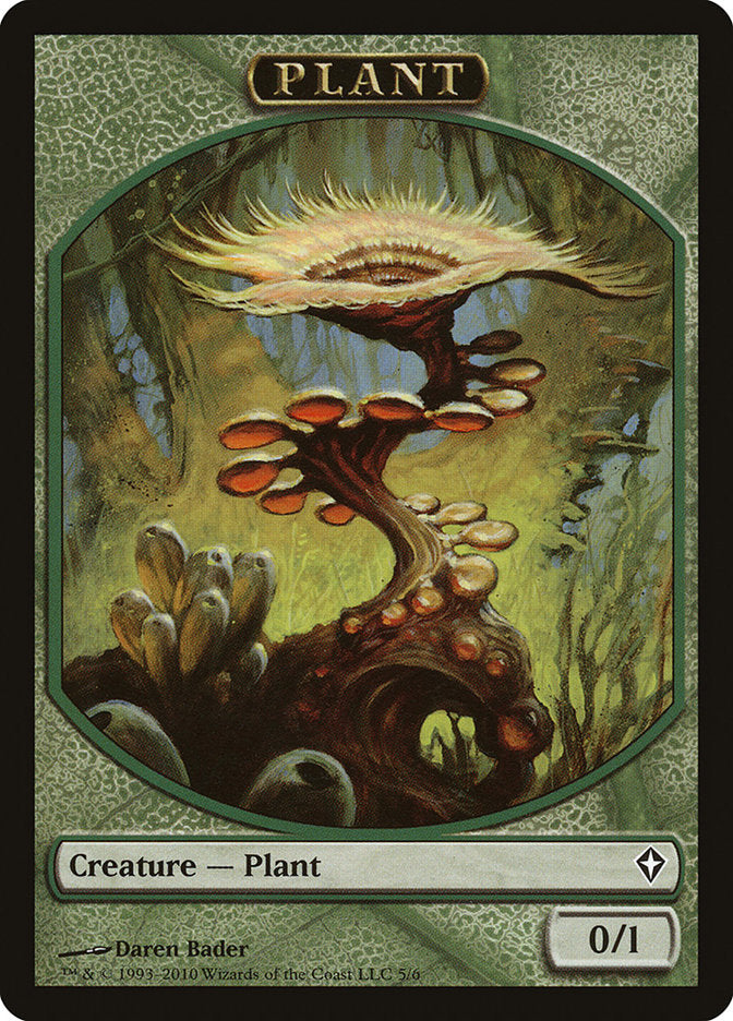 Plant Token [Worldwake Tokens] | Game Master's Emporium (The New GME)