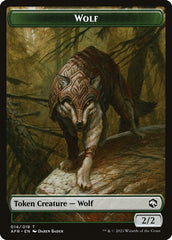 Germ // Wolf Double-Sided Token [Double Masters Tokens] | Game Master's Emporium (The New GME)